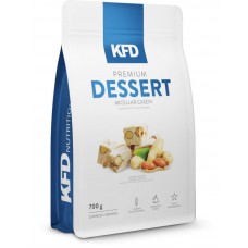 KFD Казеин Dessert 700 гр (ванильное мороженое,кокосовый трюфель, малиновый крем, торт "Шоколадный", фисташковый)  							