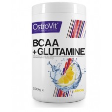 Ostrovit BCAA+Glutamine 500 гр (Апельсин, Лимон, без вкуса)  